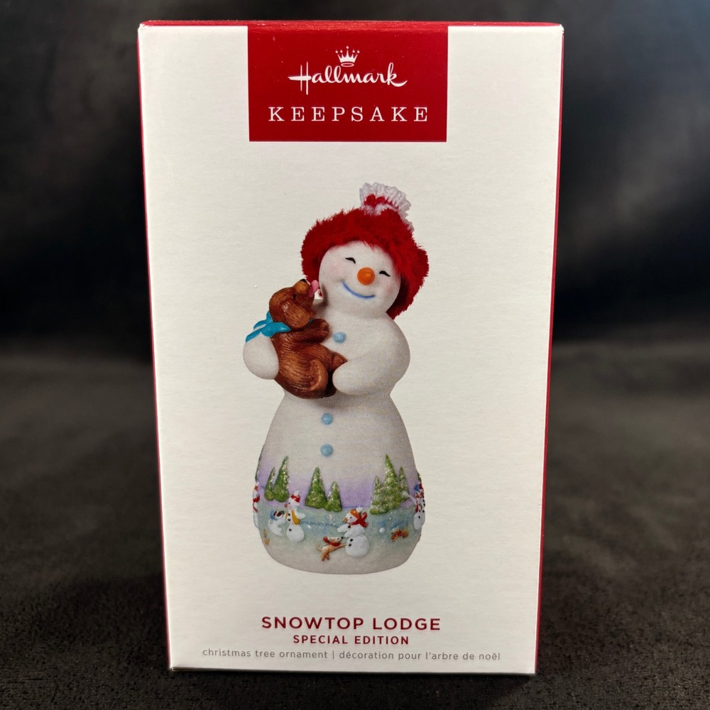 Hallmark 2022 Keepsake Snowtop Lodge Special Edition Christmas Ornament